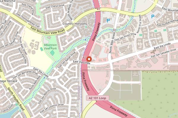 Map showing Andreoli Italian Grocer in Scottsdale