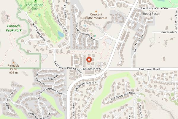 Map showing Vilvas Indian Cuisine in Scottsdale