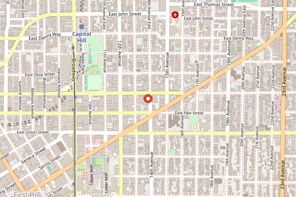 Map showing Ramie in Seattle