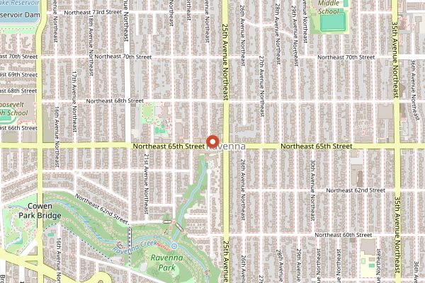 Map showing Wataru in Seattle