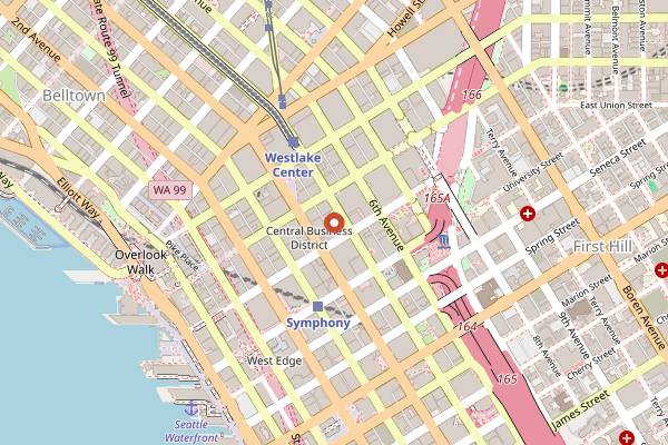Map showing Frolik Kitchen + Cocktails in Seattle