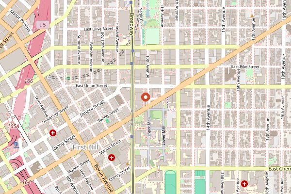 Map showing Lark in Seattle