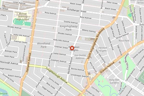 Map showing Onesto Pizza & Trattoria in St. Louis