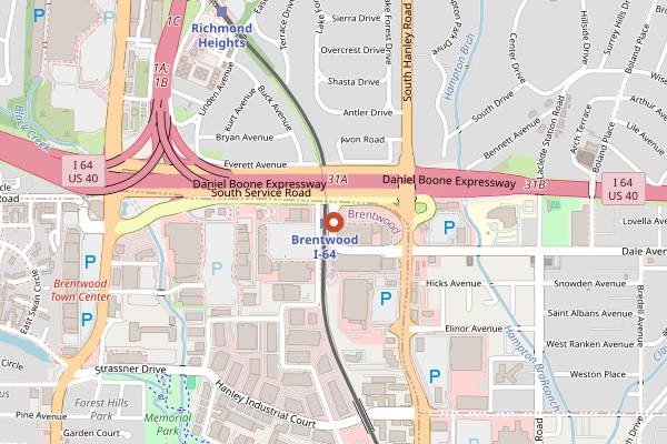 Map showing Mai Lee in St. Louis