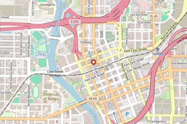 Map showing Kettle Of Fish in Tampa
