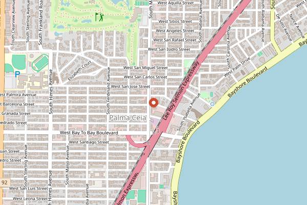Map showing Datz Brunch Plate in Tampa