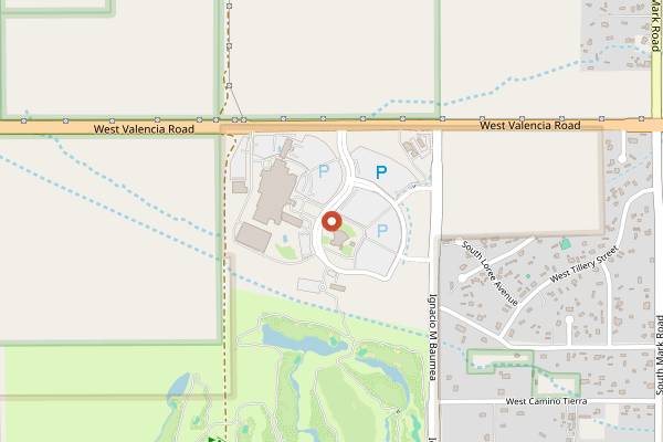 Map showing Tucson Tamal and Heritage Festival in Tucson