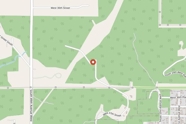Map showing Bird and Bottle in Tulsa
