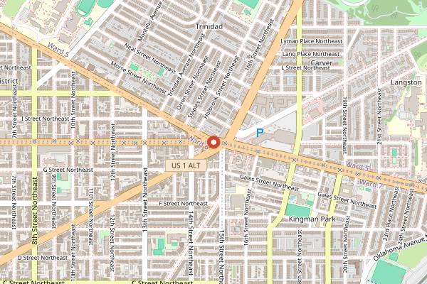 Map showing Lonely Planet Experiences (via Viator) in Washington DC