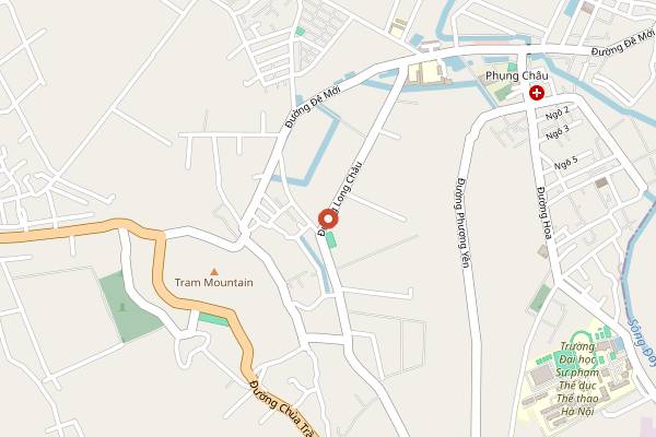 Map showing Hanoi Cooking Centre in Hanoi