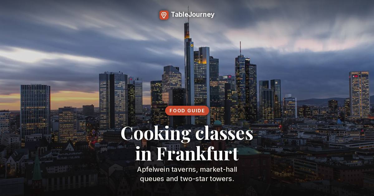 Cooking Classes in Frankfurt to Book