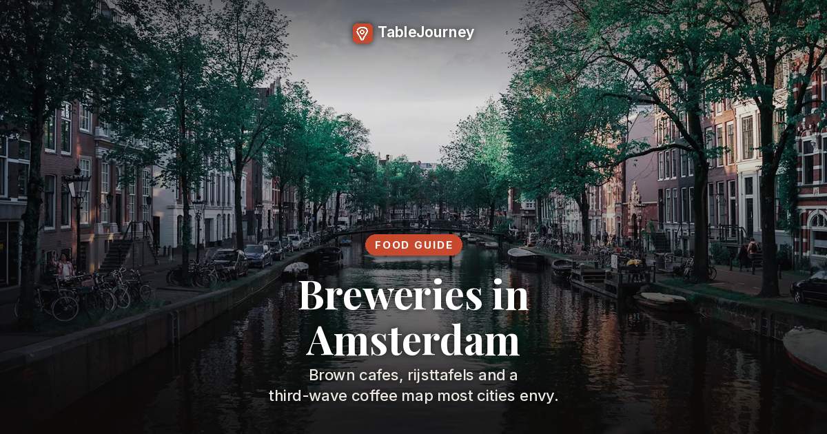 Breugem Beer, Brewery in Amsterdam