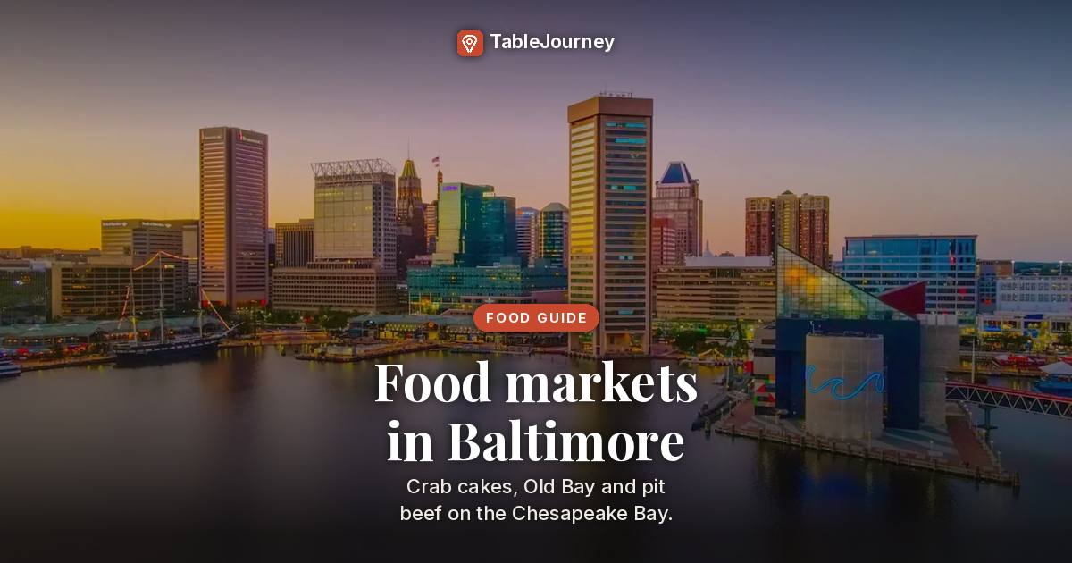 Hollins Market in downtown, Baltimore