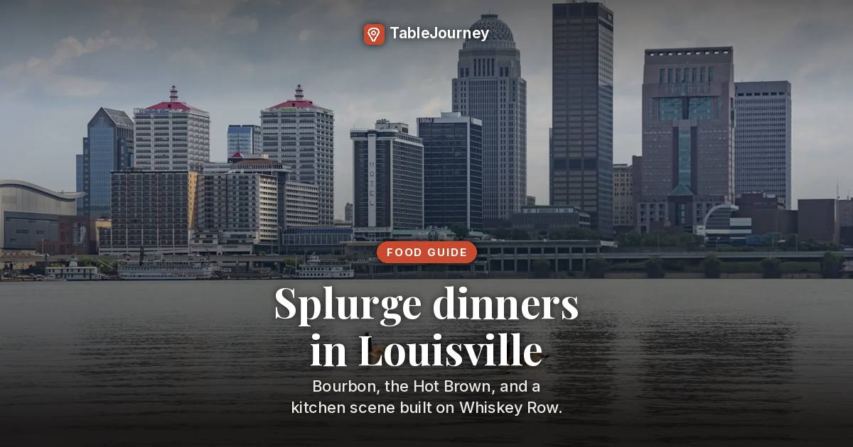 Splurde Splurge in Louisville: 10 editor picks